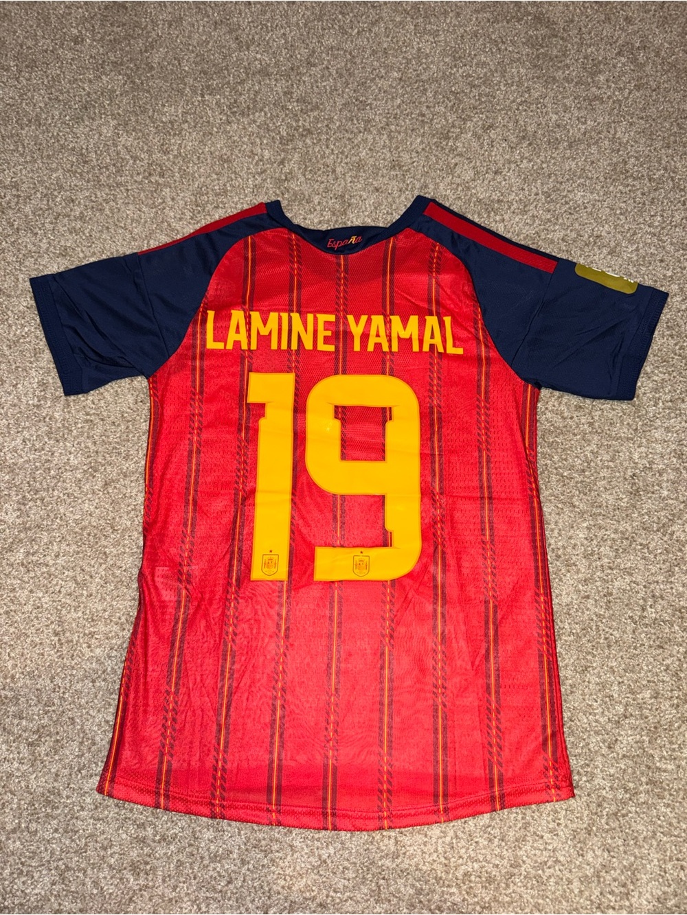 Adidas Spain 2026 Lamine Yamal #19 Men’s Home Player Version Soccer Jersey 🆕